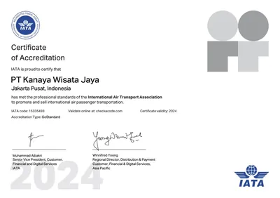 Sertifikat IATA